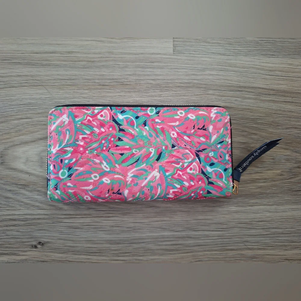 Simply Southern Quilted Cell‎ Phone Wallet Like New
